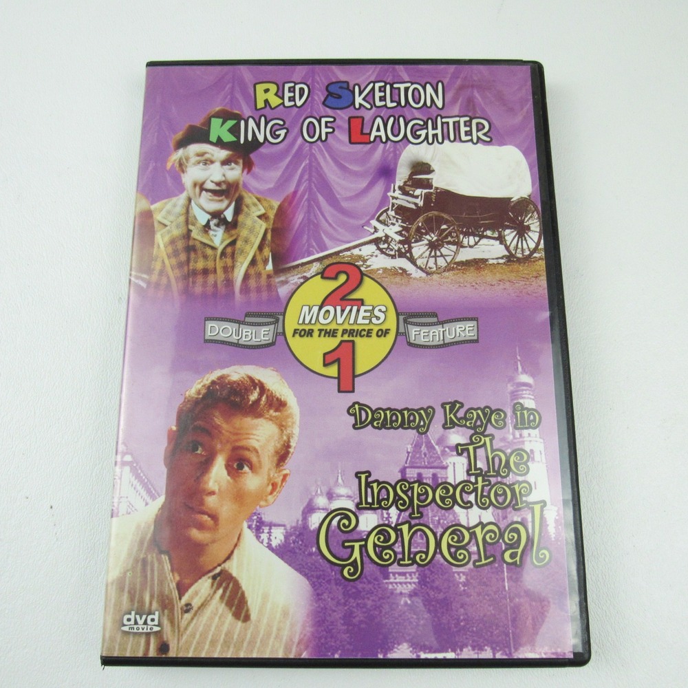 Red Skelton King of Laughter & Danny Kaye Inspector General DVD Movie